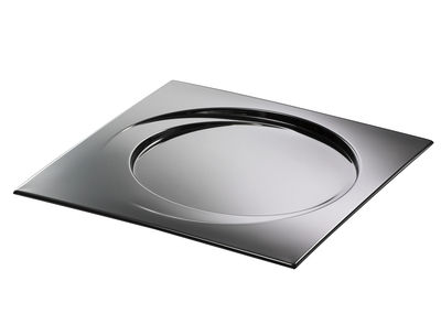 Alessi Opposition Tray - L 35 cm. Glossy metal