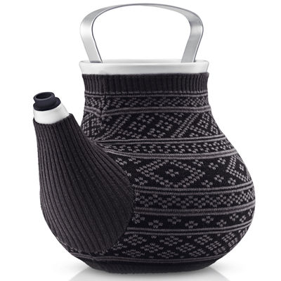 Eva Solo My Big Tea Teapot - With knitted cover - 1,5L. Dark grey