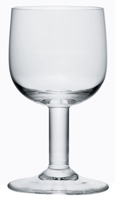 A di Alessi Glass family Water glass. Transparent