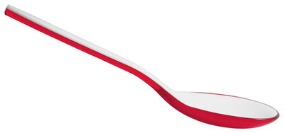 Guzzini Vintage Service spoon. White,Red