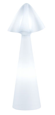 Slide Manteau Floor lamp - H 145 cm - Outdoor use. White