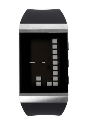 Lexon E8 Watch - Patented optical reading watch. Matt metal