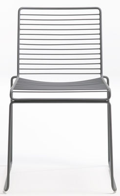 Hay Hee Stackable chair - Metal. Grey