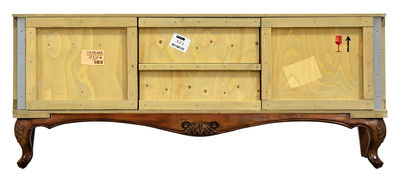 Seletti Export Como Dresser - L 160 cm. Green,Dark wood,Light wood