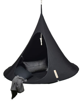 Cacoon Hanging tent - Double Hanging chair. Black