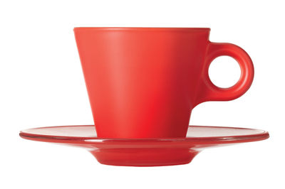 Leonardo Ooh ! Magico Espresso cup. Red