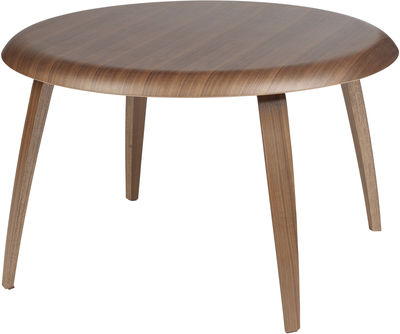 Gubi 8D Coffee table - ø 68 cm. Walnut