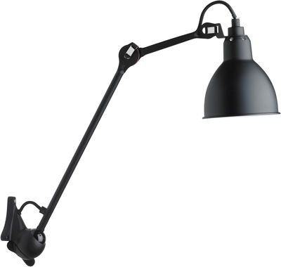 DCW éditions - Lampes Gras N°222 Wall light. Mat black