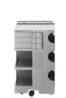 B-LINE Boby Trolley - H 73 cm - 3 drawers. Aluminum
