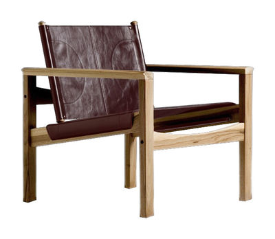 Objekto Peglev Armchair - Armchair. Light wood,Medium brown