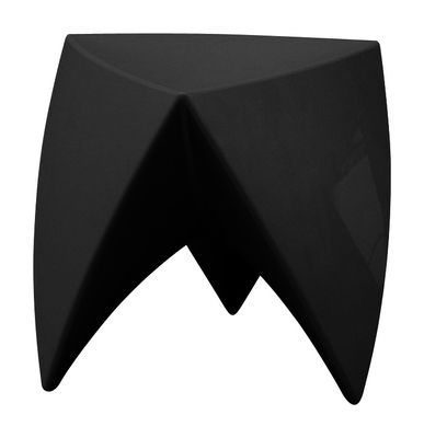 MyYour Mr. LEM Stackable stool - Lacquered version. Laquered black