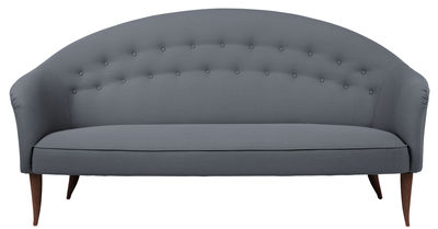 Gubi - Kerstin Horlin Holmquist Paradis Straight sofa - / 2,5 seats - L 180 cm - Reissue 1956. Grey,