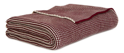 ENOstudio Roccamare Blanket - 130 x 170 cm. Rouge marsala