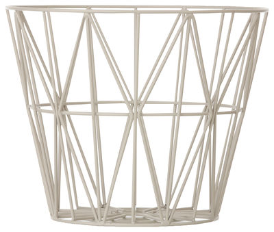 Ferm Living Wire Small Basket. Grey