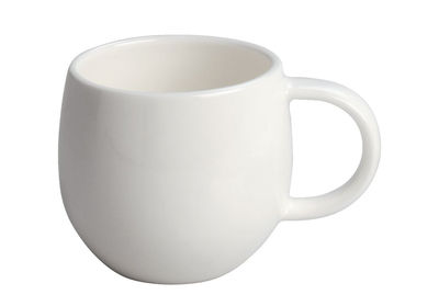 A di Alessi All-time Mokha cup - time - Moka cup in bone china. White