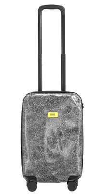 Crash Baggage Surface Small Suitcase - Wheels - Cabin size - H 55 cm. White,Black