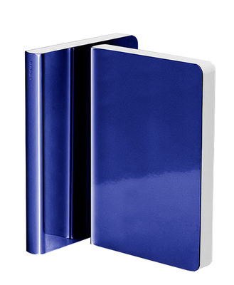 Nuuna Shiny Starlet Notepad - S - 176 pages. Metallic blue