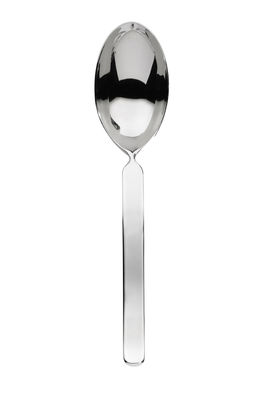 Serafino Zani Cinque Stelle Salad spoon - Large serving spoon. Glossy metal