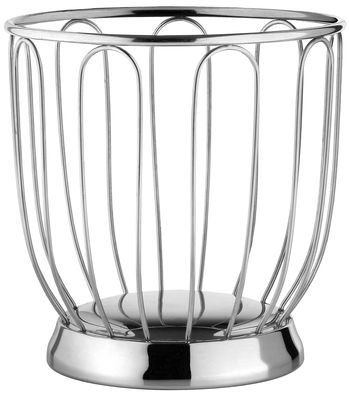 Alessi Memories from the future Basket. Glossy steel