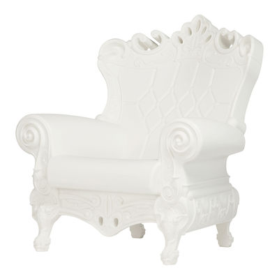 Design of Love by Slide Little Queen of Love Armchair - L 75 cm. White