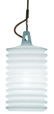 Rotaliana Lampion Table lamp - Lamp that can be used as a suspension - Outdoor use. Light blue