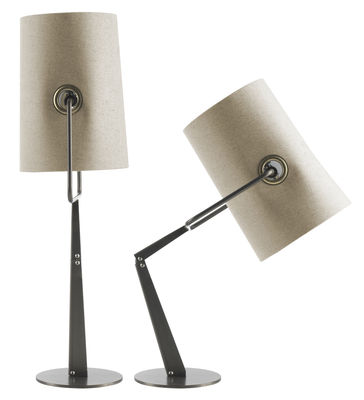 Diesel with Foscarini Fork Table lamp. Brown,Ivory