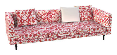 Moooi Boutique Eyes of Strangers Straight sofa - 3 seaters. White,Red,Orange