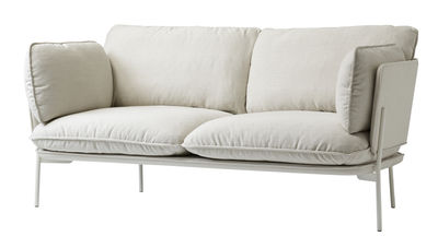 And Tradition Cloud LN2 Straight sofa - 2 seaters - L 168 cm. Ivory