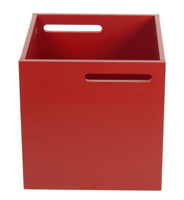POP UP HOME Crate - For Rotterdam bookshelf. Red