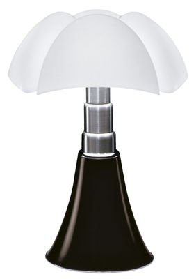 Martinelli Luce Pipistrello Table lamp - H 66 to 86 cm. White,Dark brown