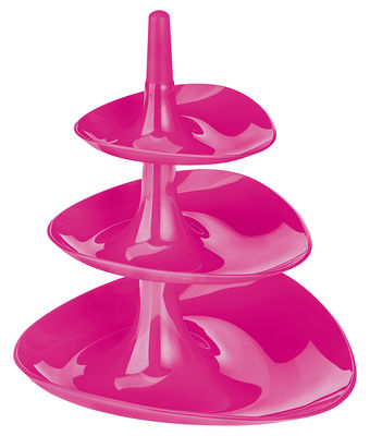 Koziol Betty Presentation dish - Ø 24 x H 27 cm. Opaque pink
