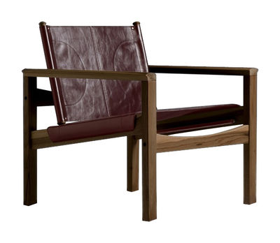 Objekto Peglev Armchair - Armchair. Dark wood,Medium brown