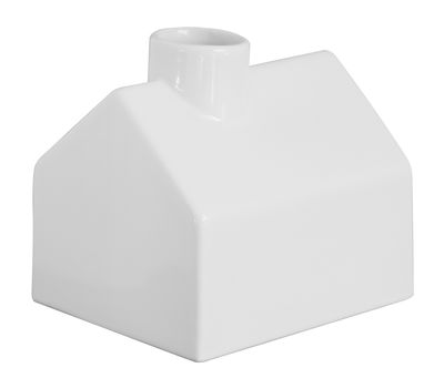 Internoitaliano Casablanca Vase - Humidifier - H 12 cm. White