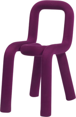 Moustache Chair cover - For bold chair. Purple