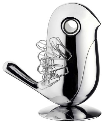 Alessi Chip Paperclip magnet. Chromed