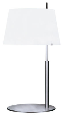 Fontana Arte Passion Table lamp. Brushed nickle