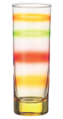 Leonardo Rainbow Long drink glass. Yellow