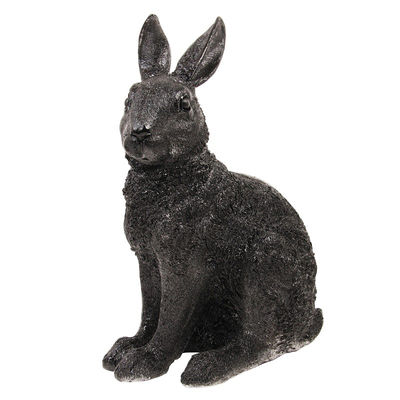 & klevering Piggy bank - Rabbit - H 35 cm. Black