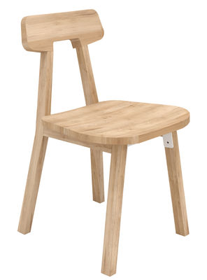 Universo Positivo Gud Chair - Wood. White,Natural oak