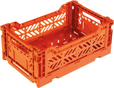 Surplus Systems - Pop Corn Mini Box Storage rack - Foldable L 26,5 cm. Orange