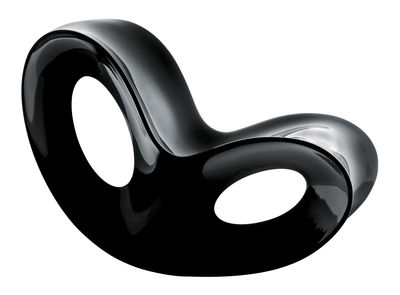 Magis Voido Rocking chair - Lacquered version. Laquered black