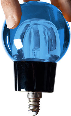Seletti Crystaled LED bulb. Blue
