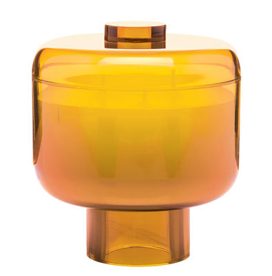 Kartell Fragrances Nikko Perfumed candle - H 14 cm - 60 hours. Orange