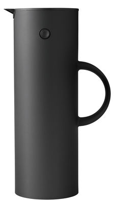 Stelton Classic Reverse Insulated jug - 1 L - Limited edition. Silver,Mat black