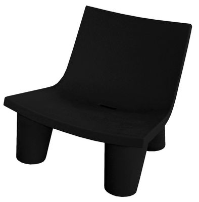 Slide Low Lita Low armchair. Black