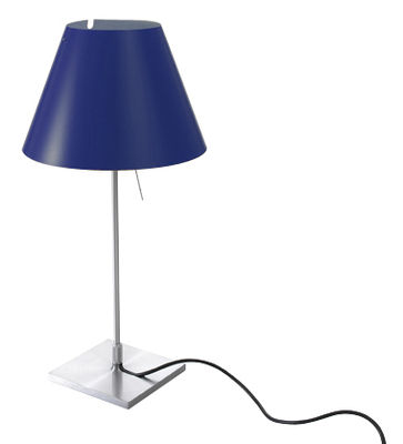 Luceplan Costanzina Table lamp. Blue
