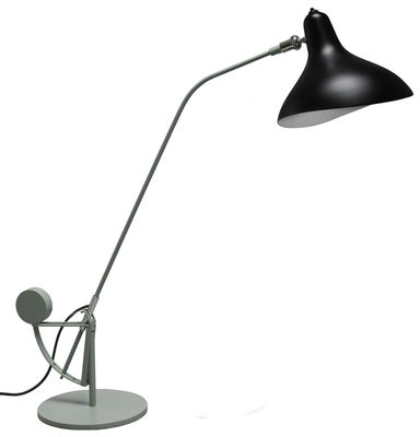 DCW éditions - Schottlander Mantis BS3 Table lamp. Black,Grey-green