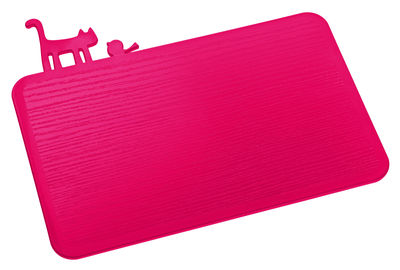 Koziol PI:P Chopping board - Chopping board. Fuchsia pink
