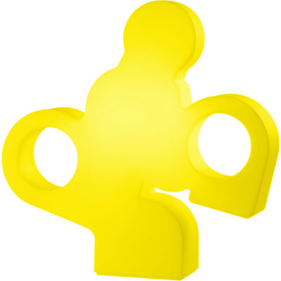 Slide There Table lamp - Sculpture lamp. Yellow
