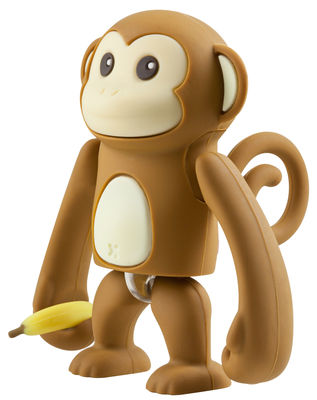 Bone Collection Banana Monkey USB key. Brown